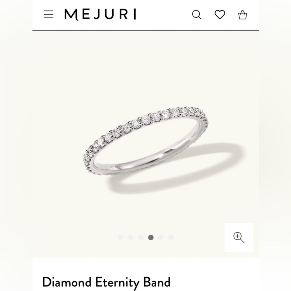 Mejuri Diamond Eternity Band